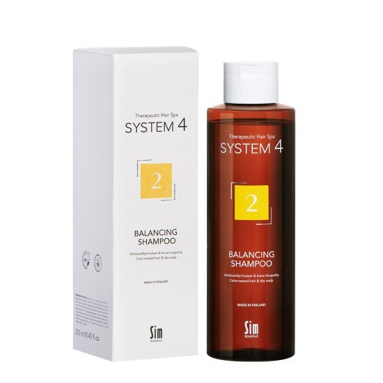 Шампоан №2 с климбазол за боядисвана и суха коса - 250 ml 